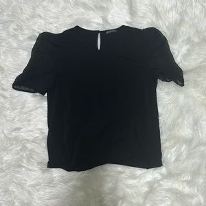 Black work shirt